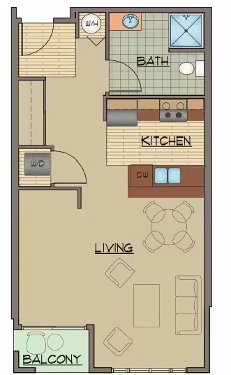 Unit 3-409 2-208 floor plan